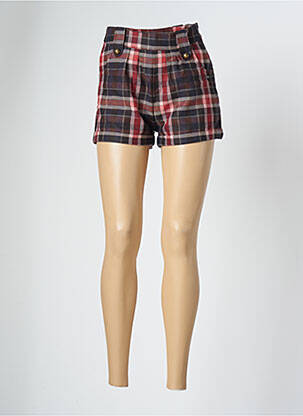 Short taille normale taille normale rouge BANANA MOON femme