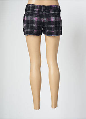 Short fermeture zippée sous rabat boutonné taille normale violet BANANA MOON femme