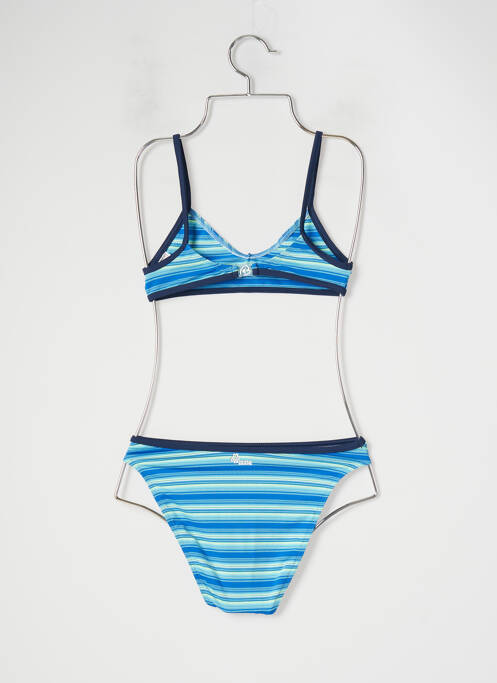 Maillot de bain 2 pièces bleu BANANA MOON pour fille