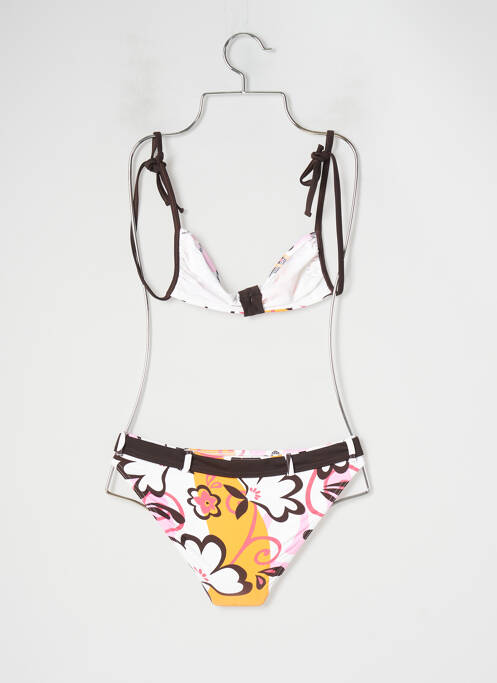 Maillot de bain 2 pièces marron BANANA MOON pour fille