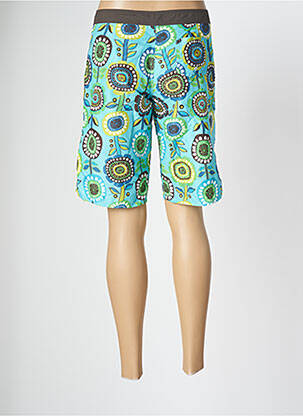 Bas de maillot de bain imprimé fleurs short bleu BANANA MOON femme