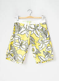Bas de maillot de bain imprimé fleurs short jaune BANANA MOON femme