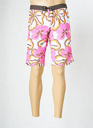 Bermuda tissage popeline taille normale rose BANANA MOON femme