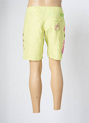 Bermuda coupe droite taille normale vert BANANA MOON femme