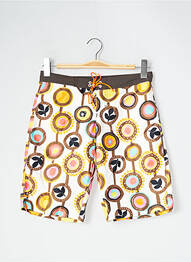 Short taille normale taille normale blanc BANANA MOON femme