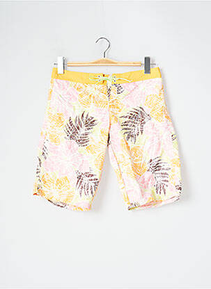 Bermuda tissage popeline taille normale orange BANANA MOON femme