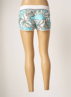 Bas de maillot de bain imprimé fleurs short bleu BANANA MOON femme