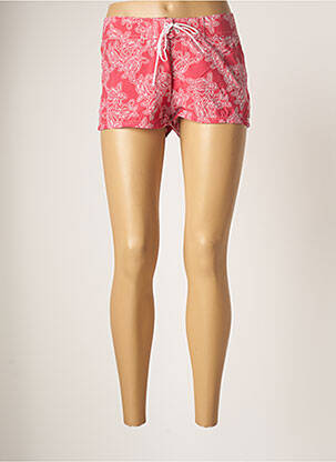 Bas de maillot de bain imprimé fantaisie short rouge BANANA MOON femme