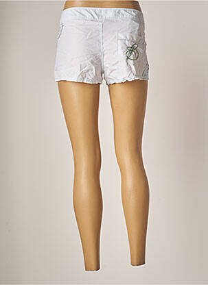 Bas de maillot de bain imprimé fleurs short blanc BANANA MOON femme