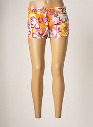 Bas de maillot de bain imprimé fleurs short orange BANANA MOON femme