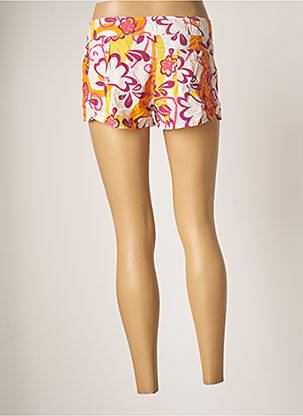 Bas de maillot de bain imprimé fleurs short orange BANANA MOON femme