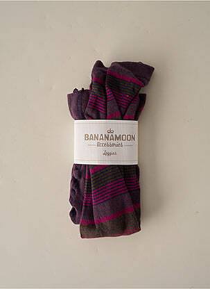 Legging stretch taille normale violet BANANA MOON femme