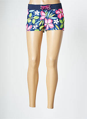 Short taille normale taille normale bleu BANANA MOON femme