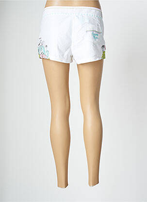 Short fermeture zippée sous rabat boutonné taille normale blanc BANANA MOON femme