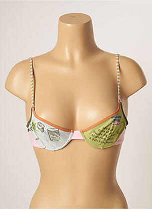 Soutien-gorge haut soutien-gorge balconnet haut soutien-gorge balconnet vert BANANA MOON femme