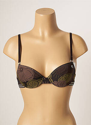 Soutien-gorge haut soutien-gorge moulé haut soutien-gorge moulé marron BANANA MOON femme