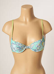 Soutien-gorge haut soutien-gorge moulé haut soutien-gorge moulé vert BANANA MOON femme