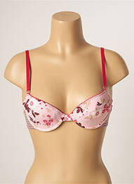 Soutien-gorge haut soutien-gorge moulé haut soutien-gorge moulé rose BANANA MOON femme