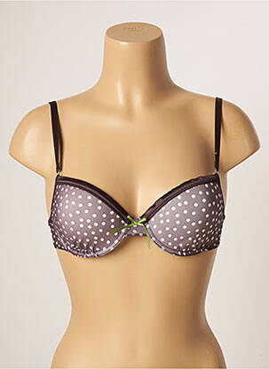 Soutien-gorge haut soutien-gorge moulé haut soutien-gorge moulé marron BANANA MOON femme