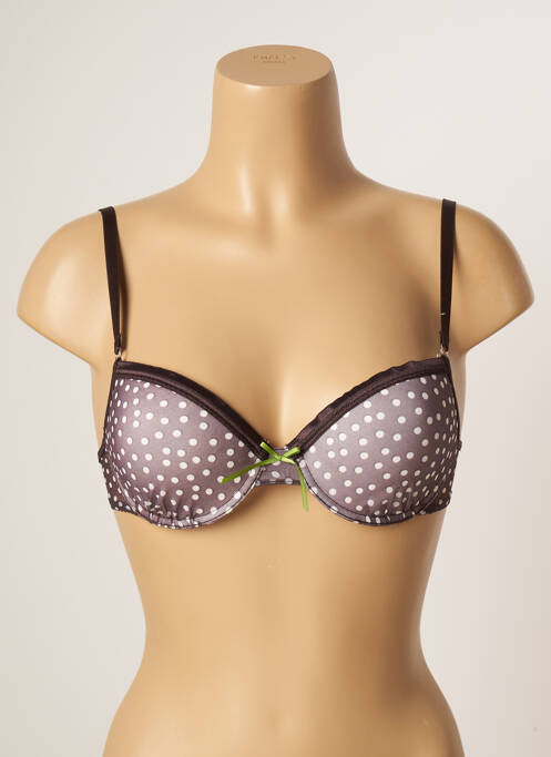 Soutien-gorge haut soutien-gorge moulé haut soutien-gorge moulé marron BANANA MOON femme