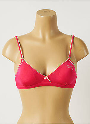 Soutien-gorge sans armature haut soutien-gorge moulé rose BANANA MOON femme
