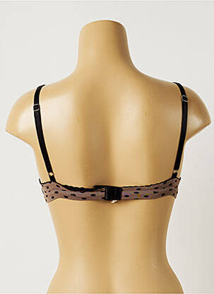 Soutien-gorge sans armature haut soutien-gorge moulé marron BANANA MOON femme