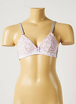Soutien-gorge sans armature haut soutien-gorge emboitant rose BANANA MOON femme