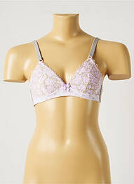 Soutien-gorge sans armature haut soutien-gorge emboitant rose BANANA MOON femme