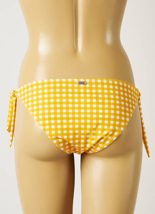Bas de maillot de bain jaune BANANA MOON pour femme