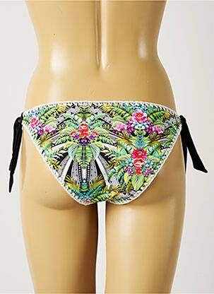 Bas de maillot de bain imprimé tie and dye bikini vert BANANA MOON femme