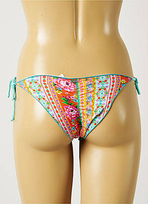 Bas de maillot de bain imprimé fantaisie bikini bleu BANANA MOON femme