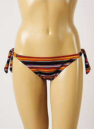 Bas de maillot de bain micro fibres bikini rouge BANANA MOON femme