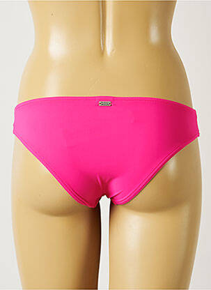 Bas de maillot de bain micro fibres culotte rose BANANA MOON femme