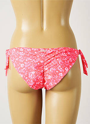 Bas de maillot de bain imprimé fleurs bikini rose BANANA MOON femme