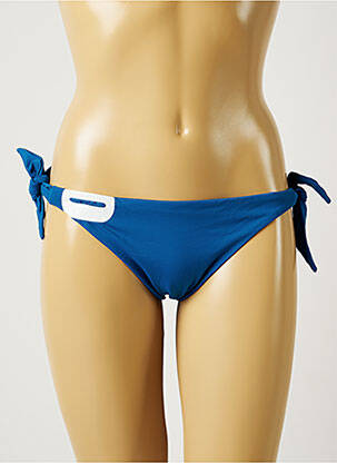 Bas de maillot de bain fermeture liens à nouer bikini bleu BANANA MOON femme