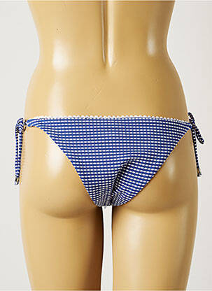 Bas de maillot de bain imprimé fantaisie bikini bleu BANANA MOON femme