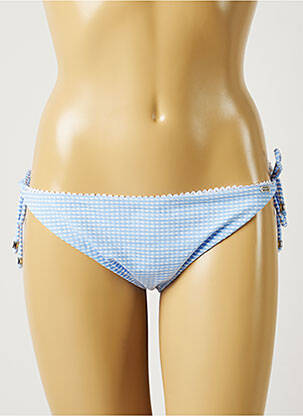 Bas de maillot de bain imprimé fantaisie bikini bleu BANANA MOON femme