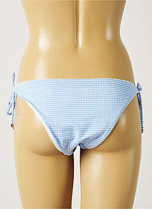 Bas de maillot de bain imprimé fantaisie bikini bleu BANANA MOON femme