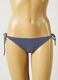 Bas de maillot de bain imprimé fantaisie bikini bleu BANANA MOON femme