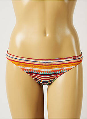 Bas de maillot de bain stretch culotte orange BANANA MOON femme
