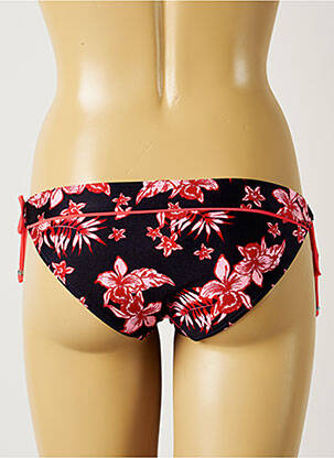 Bas de maillot de bain imprimé fleurs bikini bleu BANANA MOON femme