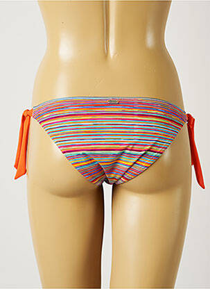 Bas de maillot de bain fermeture liens à nouer bikini orange BANANA MOON femme