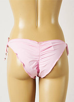 Bas de maillot de bain fermeture liens à nouer bikini rose BANANA MOON femme