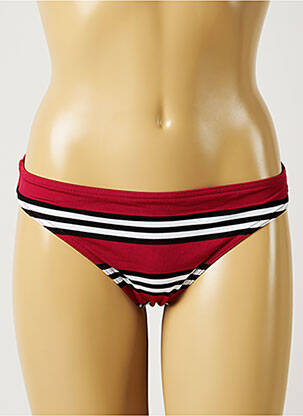 Bas de maillot de bain tissage satiné culotte noir BANANA MOON femme