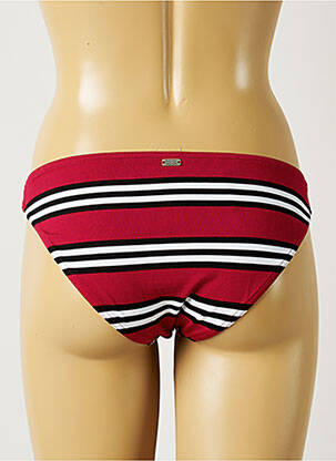 Bas de maillot de bain tissage satiné culotte noir BANANA MOON femme