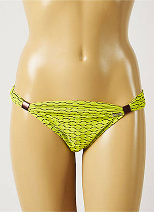 Bas de maillot de bain stretch culotte vert BANANA MOON femme