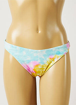 Bas de maillot de bain micro fibres culotte bleu BANANA MOON femme