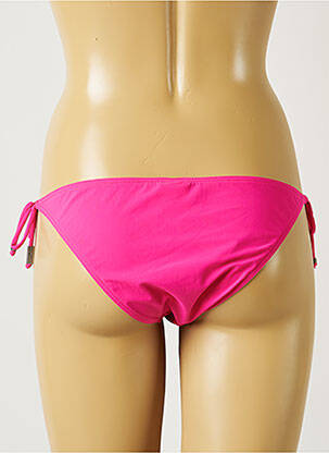 Bas de maillot de bain micro fibres bikini rose BANANA MOON femme