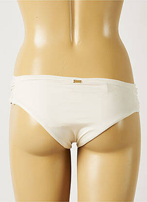 Bas de maillot de bain micro fibres culotte beige BANANA MOON femme