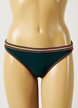 Bas de maillot de bain micro fibres culotte vert BANANA MOON femme